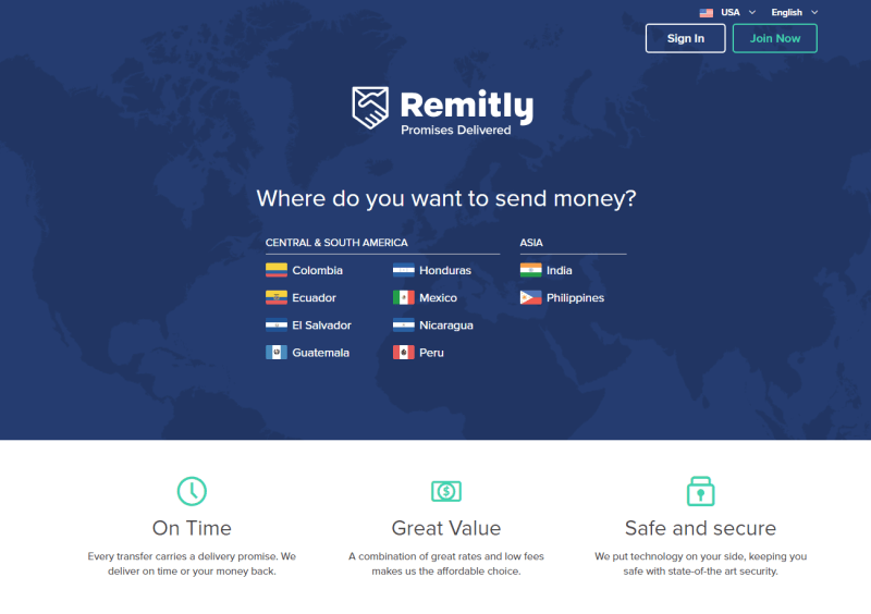 Money Transfer Compare Ways To Send Money Online With Monito